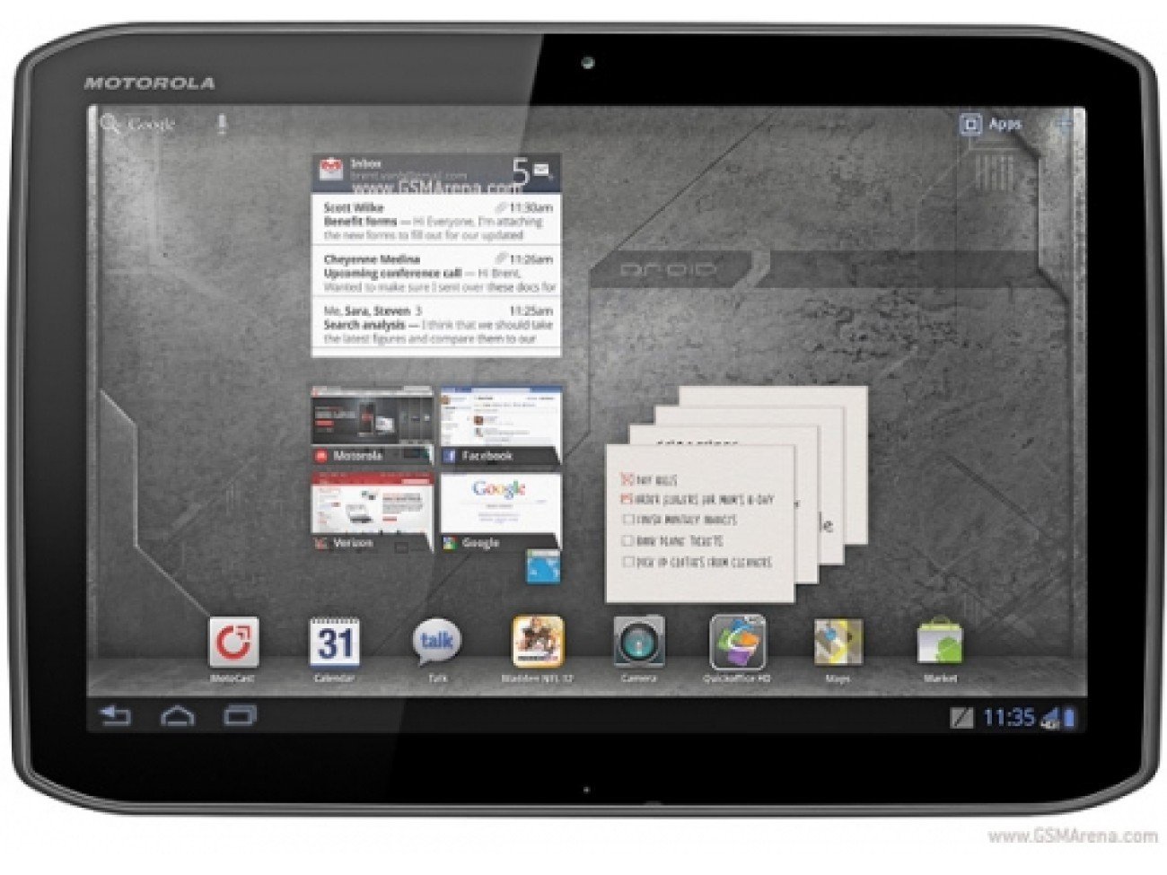 DROID XYBOARD 10.1 MZ617